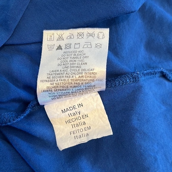 LOVE Moschino T-Shirt Bird in Sneakers Blue Italy Medium - Picture 5 of 7